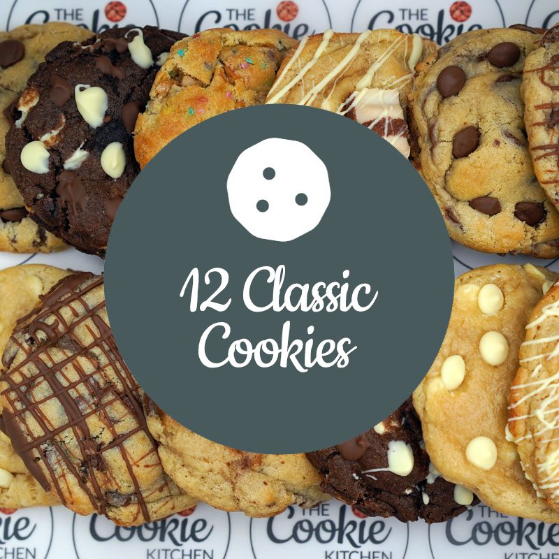 Set flavour box of 12 classic cookies